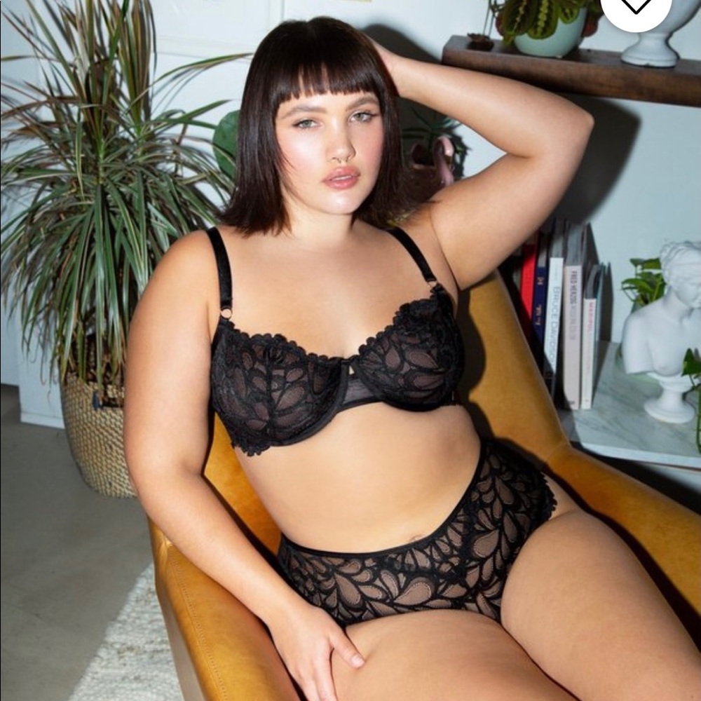 SAVAGE NOT SORRY UNLINED LACE BALCONETTE BRA